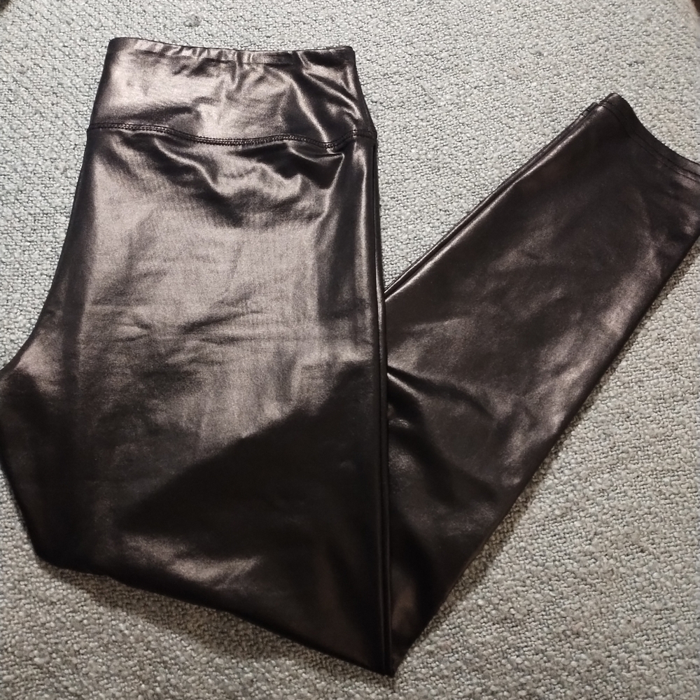 Wild Fable Glossy Black Leggings